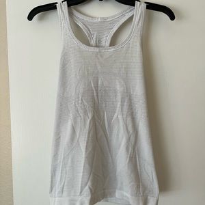 White Swiftly Tech Tank Top